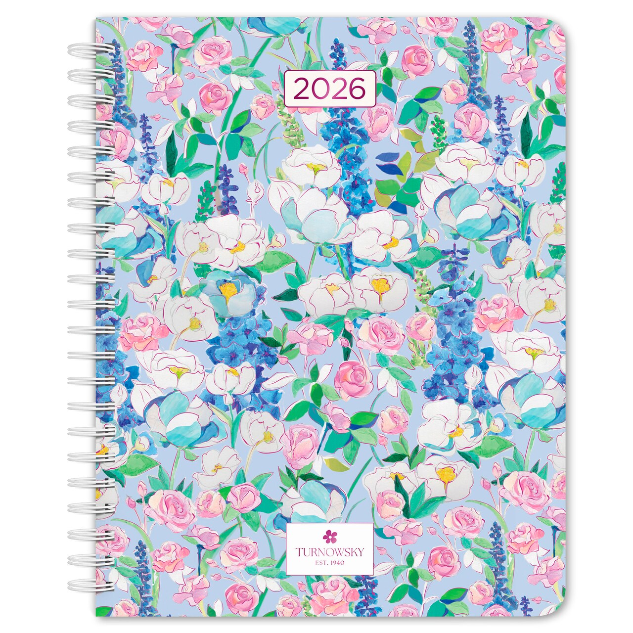 House of Turnowsky OFFICIAL | 2026 6x7.75 Inch Weekly Desk Planner | Foil Stamped Cover